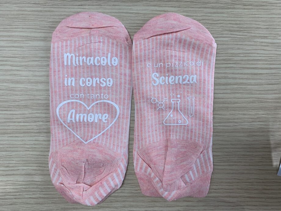 Calzini "Miracolo in corso"